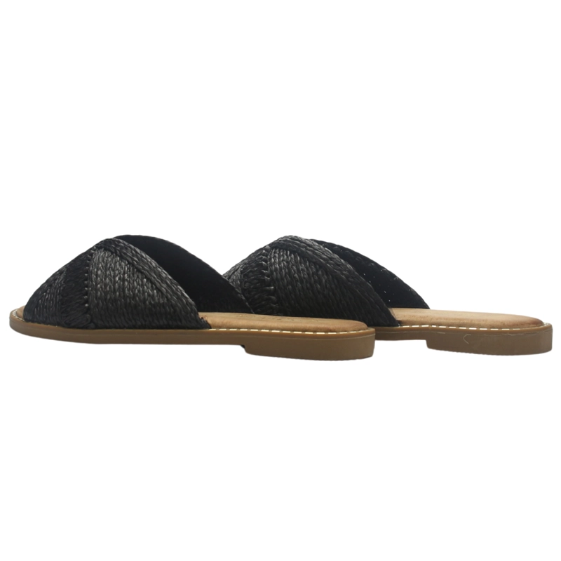 SANDALIA MUJER CASUAL NEGRO CHALADA ALKI-14 - 7