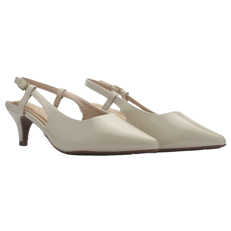 SANDALIA MUJER CASUAL BEIGE CHALADA CAMILLE-3 - 5