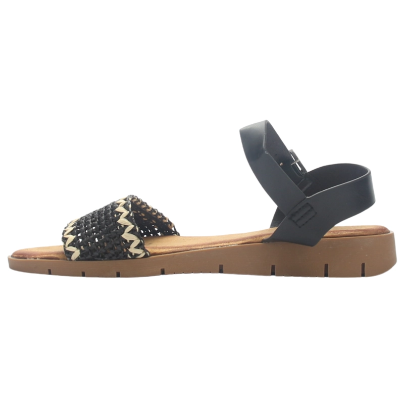 SANDALIA MUJER CASUAL NEGRO CHALADA BENI-13 - 2