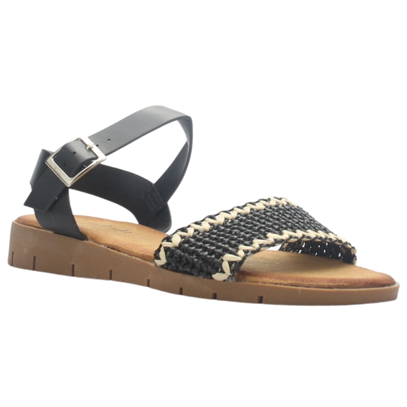 SANDALIA MUJER CASUAL NEGRO CHALADA BENI-13 - 3
