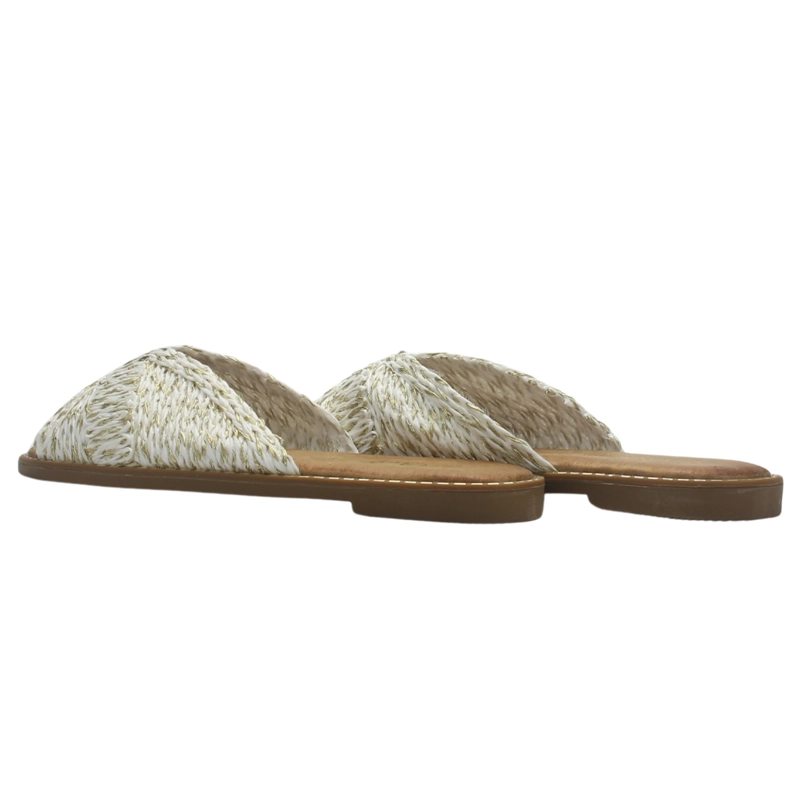 SANDALIA MUJER CASUAL BLANCO CHALADA ALKI-14 - 6