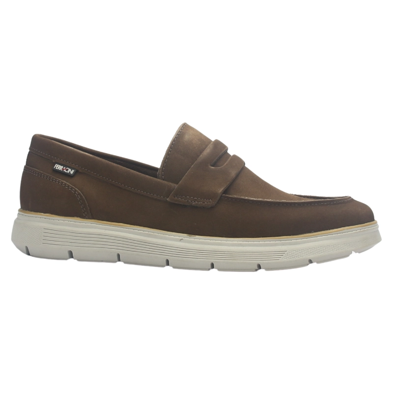 MOCASIN CAFE  HOMBRE CASUAL FERRACINI 7270 PRISMA - 1