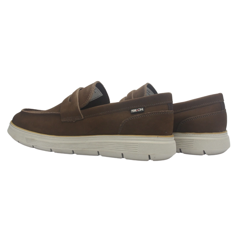 MOCASIN CAFE  HOMBRE CASUAL FERRACINI 7270 PRISMA - 6