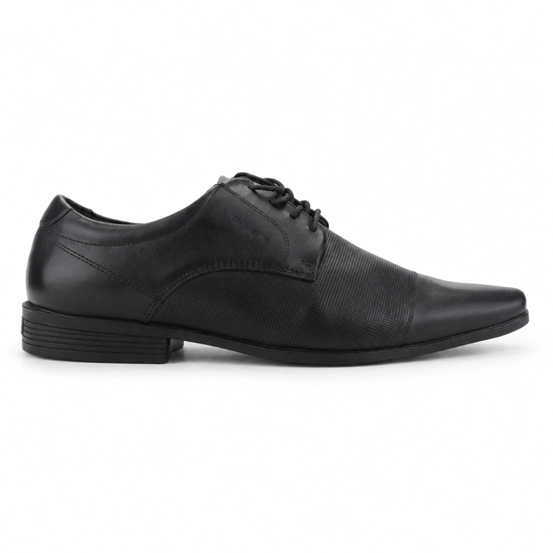 ZAPATO NEGRO HOMBRE CASUAL FERRACINI 4083 LIVERPOOL - 1