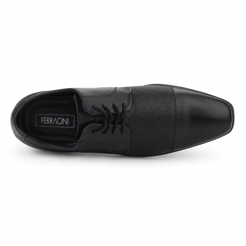 ZAPATO NEGRO HOMBRE CASUAL FERRACINI 4083 LIVERPOOL - 5