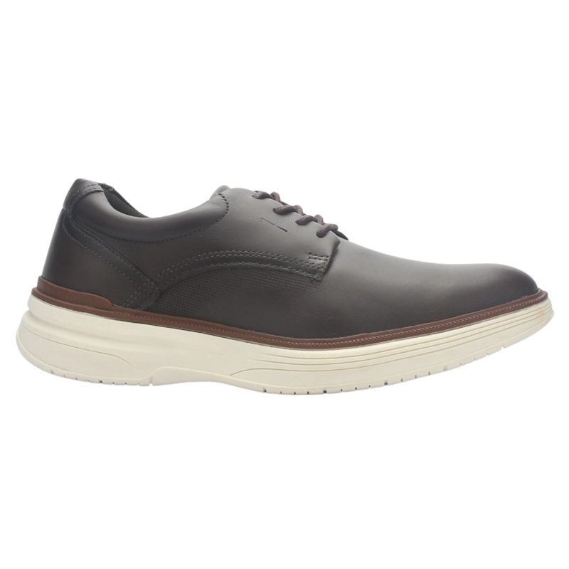 ZAPATO DE HOMBRE CAFE  CASUAL FERRACINI 3166 MODENA - 1