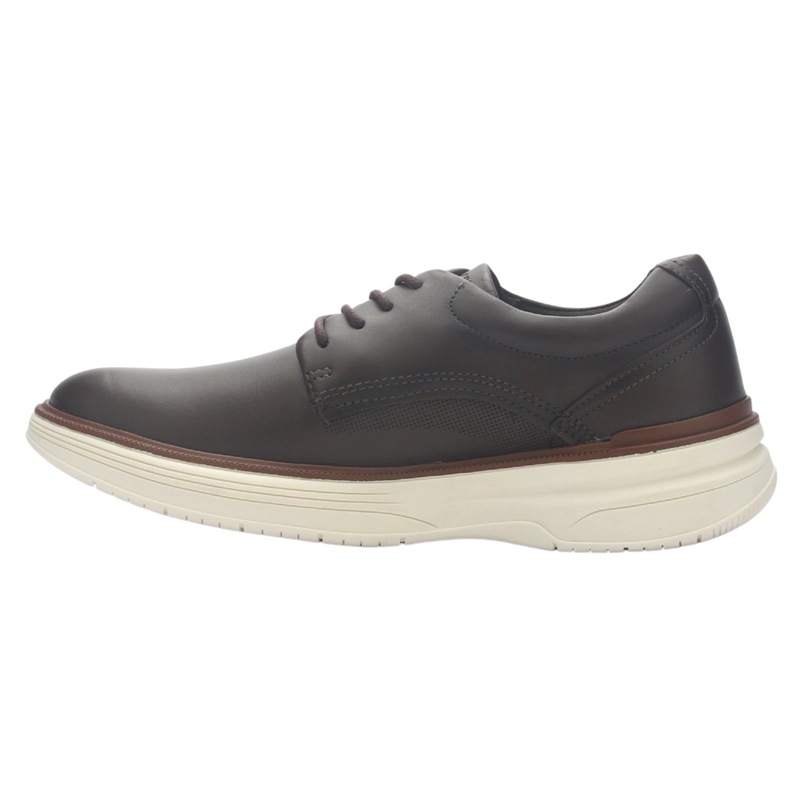 ZAPATO DE HOMBRE CAFE  CASUAL FERRACINI 3166 MODENA - 2