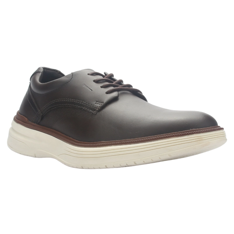 ZAPATO DE HOMBRE CAFE  CASUAL FERRACINI 3166 MODENA - 3