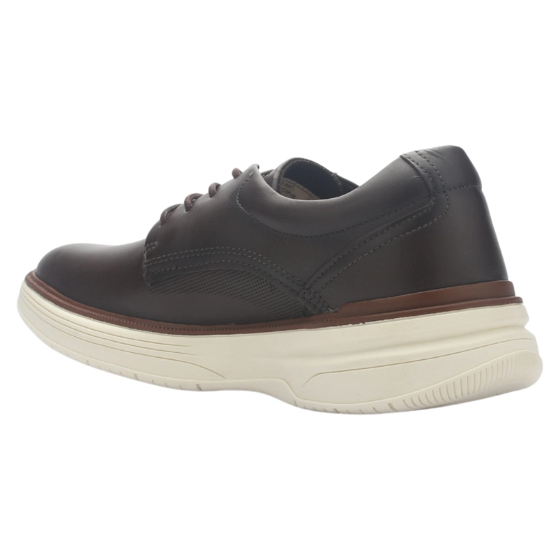 ZAPATO DE HOMBRE CAFE  CASUAL FERRACINI 3166 MODENA - 4