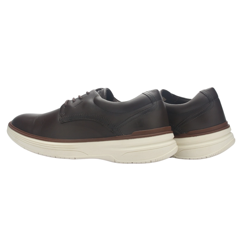 ZAPATO DE HOMBRE CAFE  CASUAL FERRACINI 3166 MODENA - 8