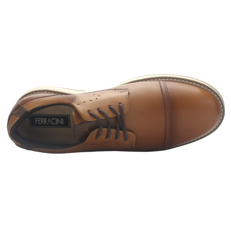 ZAPATO CAFE HOMBRE CASUAL FERRACINI 4171 WEMBLEY - 5