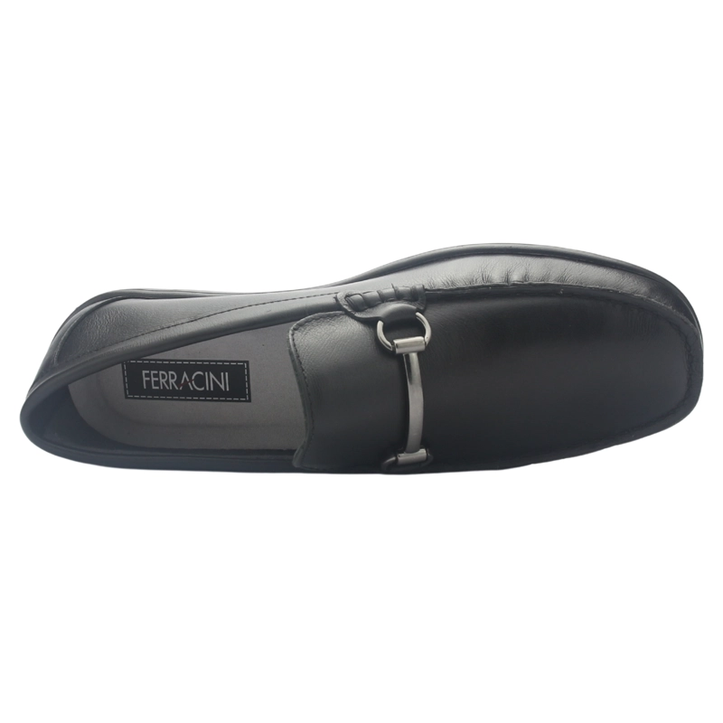 MOCASIN NEGRO HOMBRE CASUAL FERRACINI 5156 NEO - 5