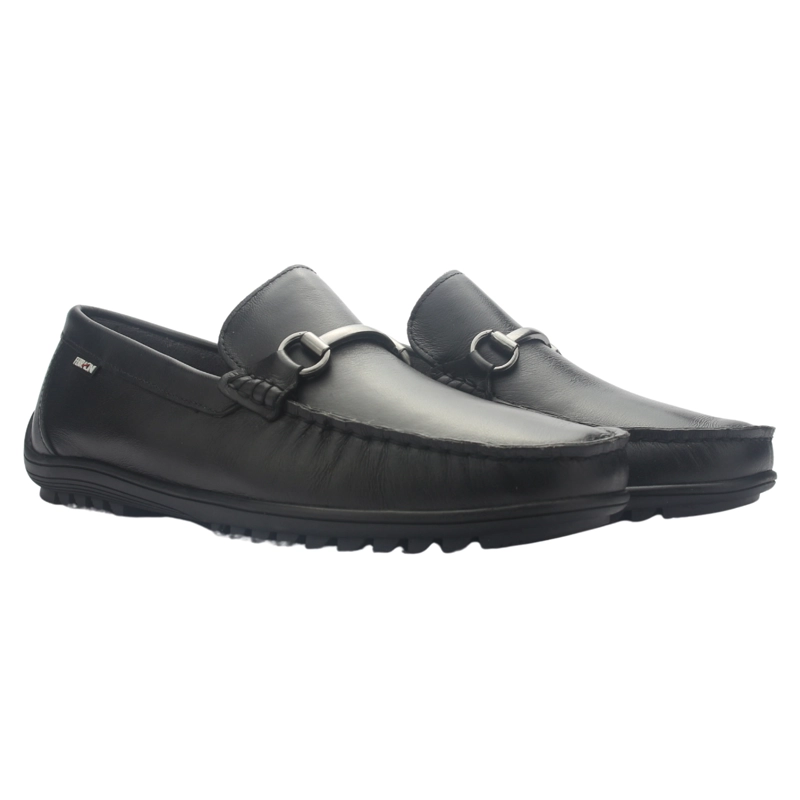 MOCASIN NEGRO HOMBRE CASUAL FERRACINI 5156 NEO - 6