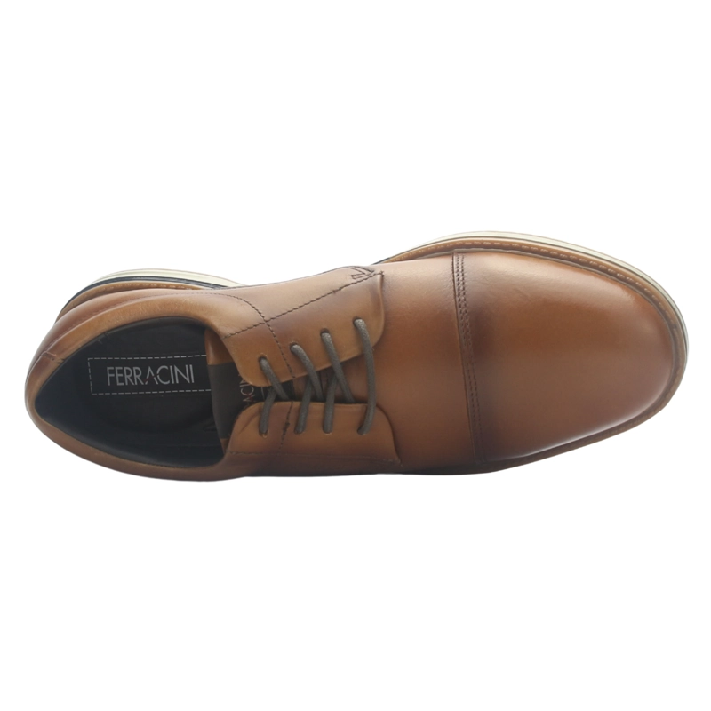 ZAPATO CAFE  HOMBRE CASUAL FERRACINI 3270 SPOT - 5