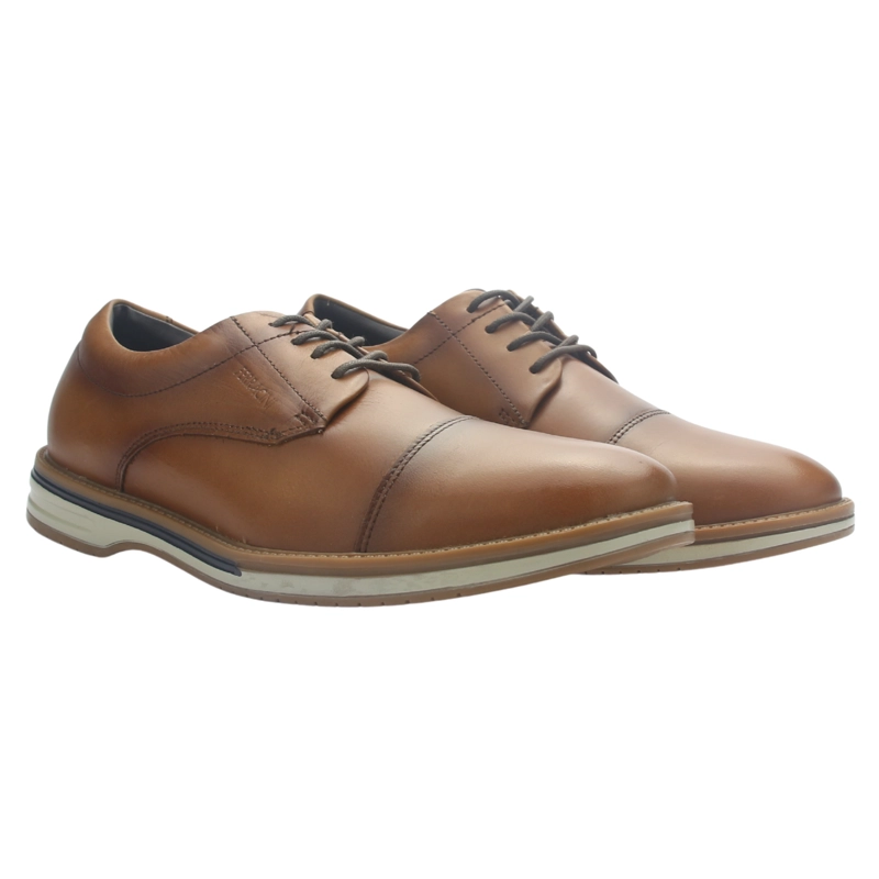 ZAPATO CAFE  HOMBRE CASUAL FERRACINI 3270 SPOT - 7