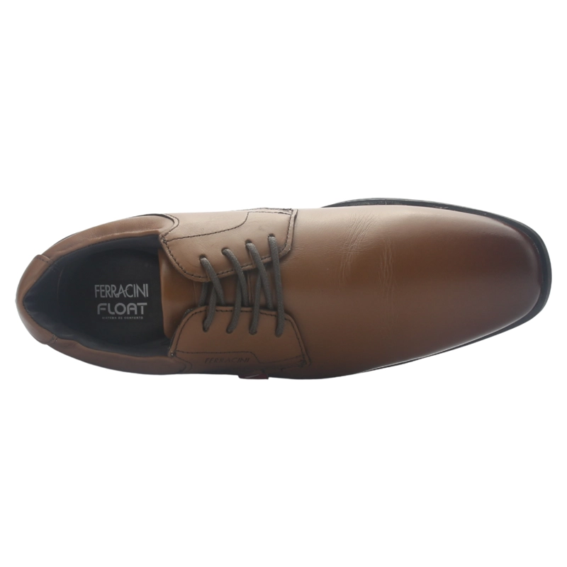 ZAPATO HOMBRE DE COLOR CAFE  CASUAL FERRACINI 6216 PORTO - 5