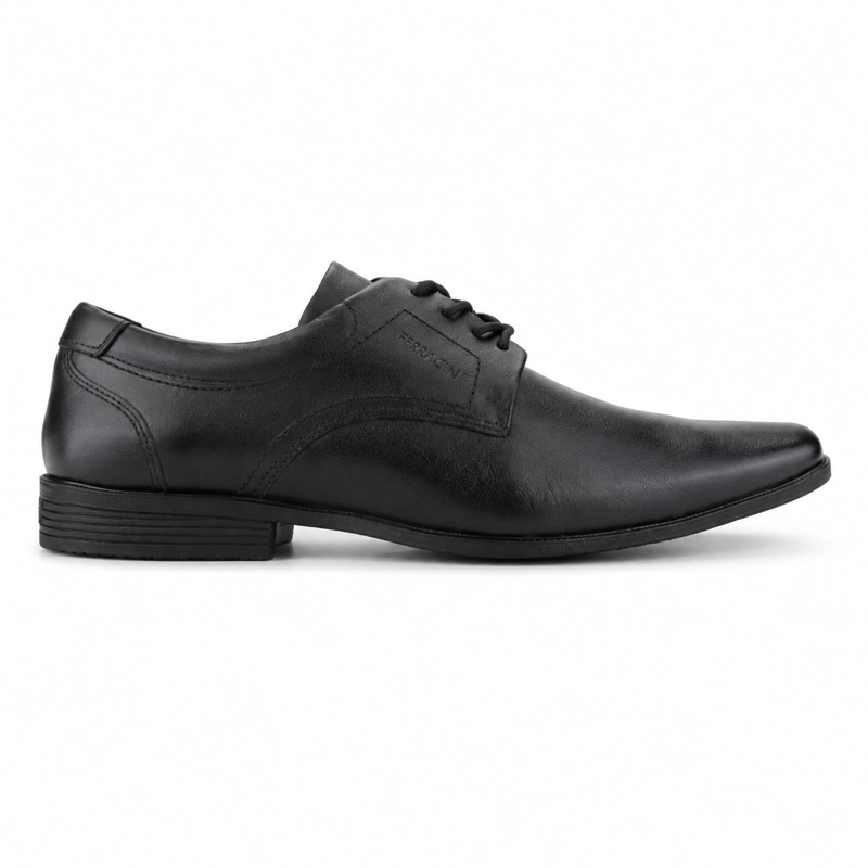 ZAPATO NEGRO HOMBRE CASUAL FERRACINI 4087 LIVERPOOL - 1