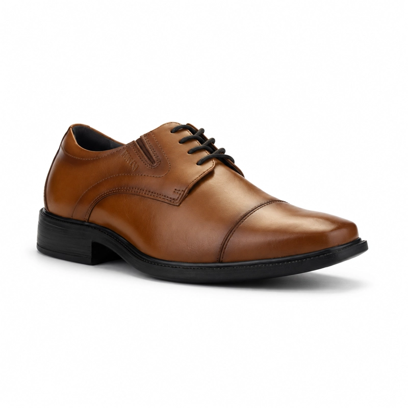 ZAPATO CAFE  DE HOMBRE CASUAL FERRACINI 6868 PARIS - 3