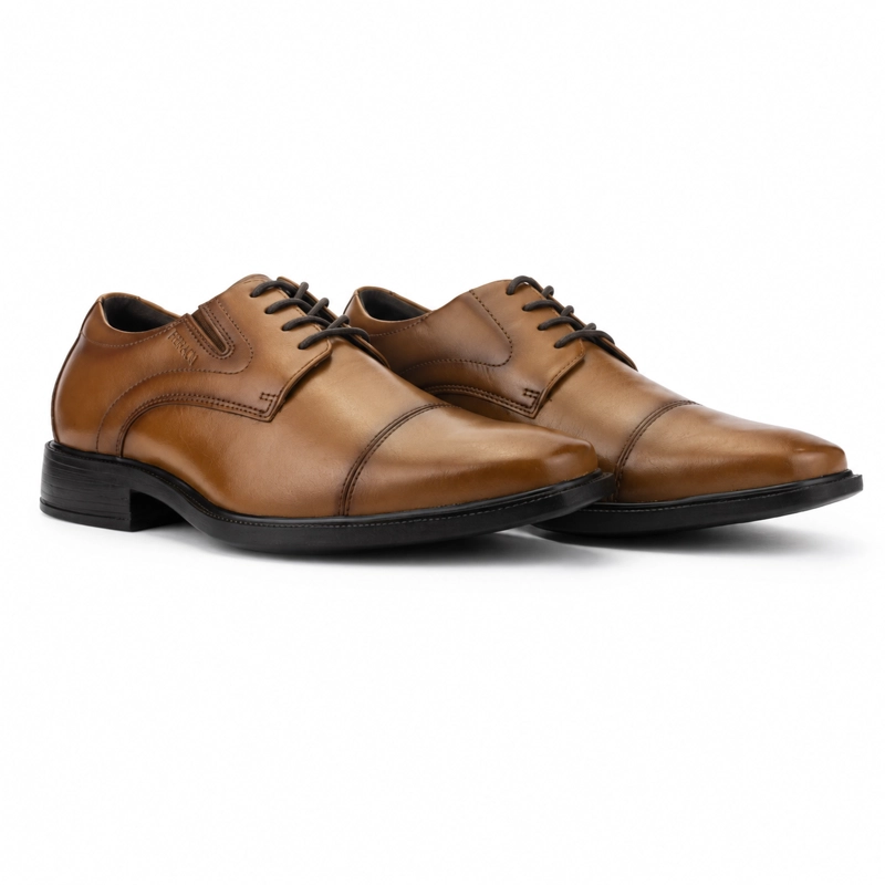ZAPATO CAFE  DE HOMBRE CASUAL FERRACINI 6868 PARIS - 7