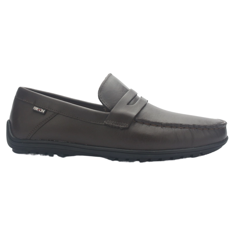 MOCASIN CAFE  HOMBRE CASUAL FERRACINI 5158 NEO - 1