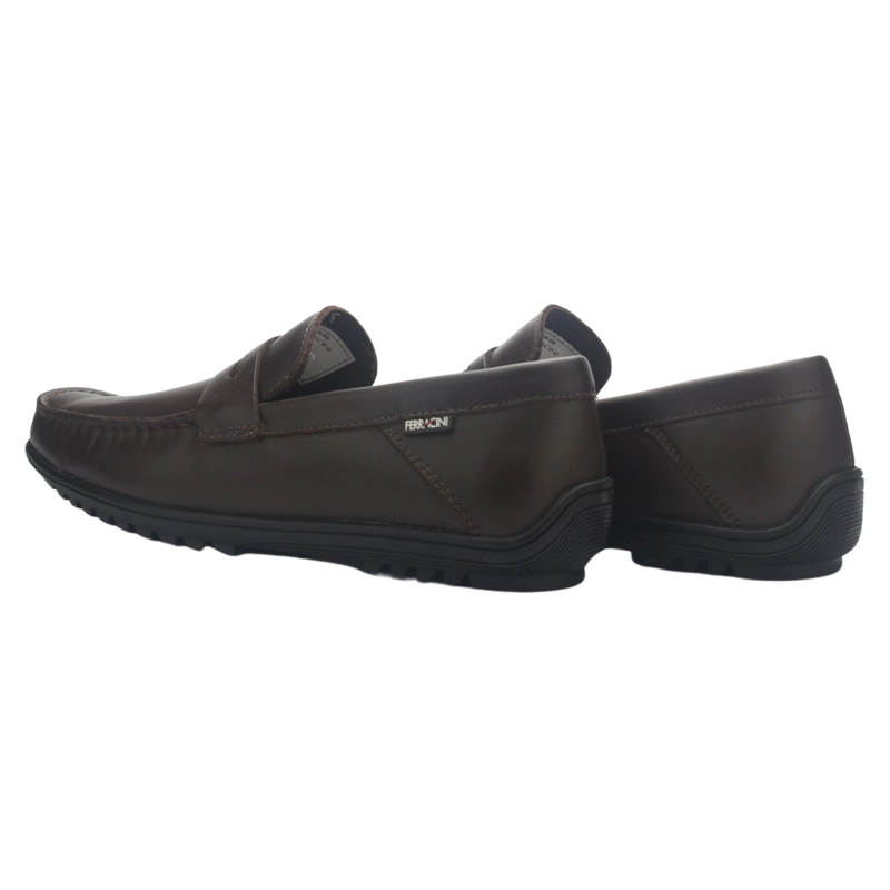 MOCASIN CAFE  HOMBRE CASUAL FERRACINI 5158 NEO - 6