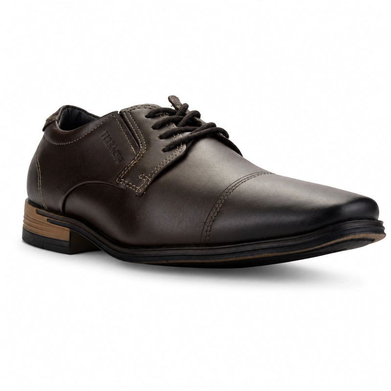ZAPATO CAFE  HOMBRE CASUAL FERRACINI 6214 PORTO - 3