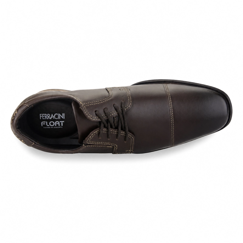 ZAPATO CAFE  HOMBRE CASUAL FERRACINI 6214 PORTO - 4