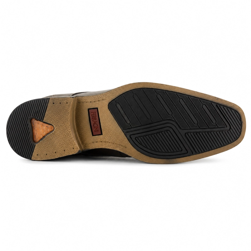 ZAPATO CAFE  HOMBRE CASUAL FERRACINI 6214 PORTO - 5