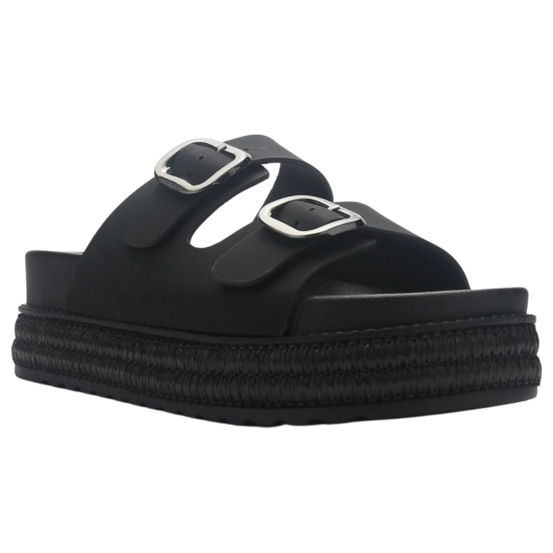 SANDALIA MUJER CASUAL NEGRO CHALADA YUKON-17 - 3