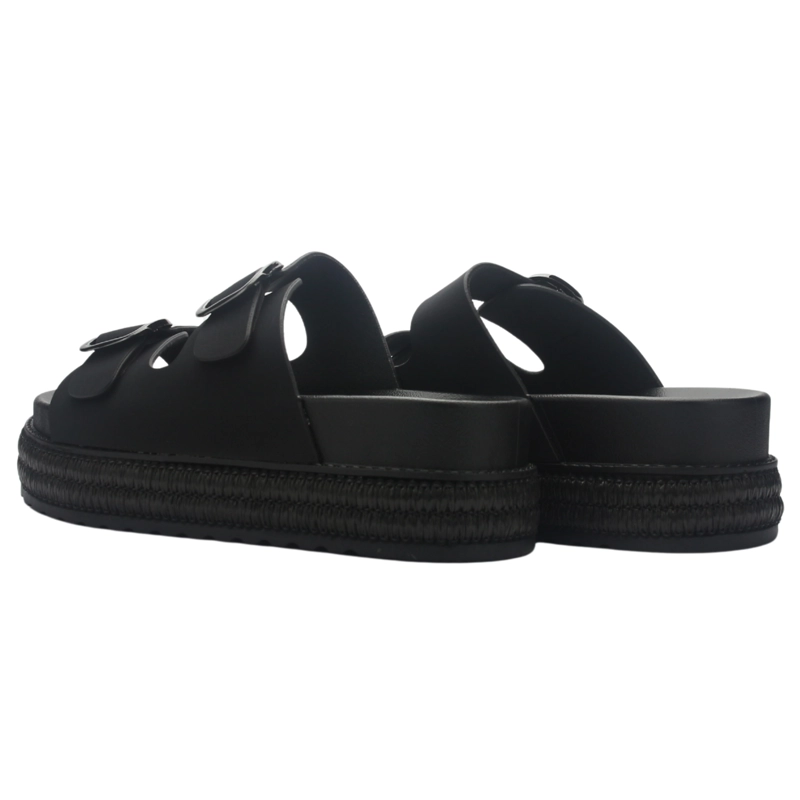 SANDALIA MUJER CASUAL NEGRO CHALADA YUKON-17 - 7