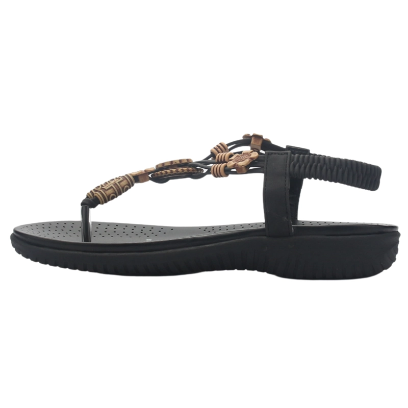 SANDALIA MUJER CASUAL NEGRO CHALADA CLARA-10 - 2