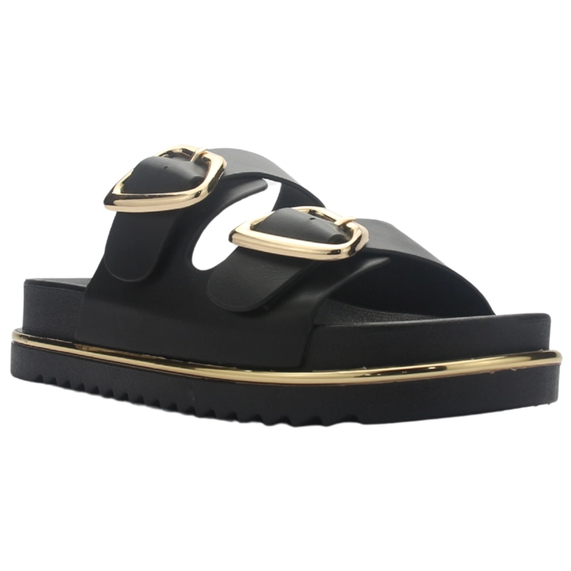 SANDALIA MUJER CASUAL NEGRO CHALADA BORA-21 - 3