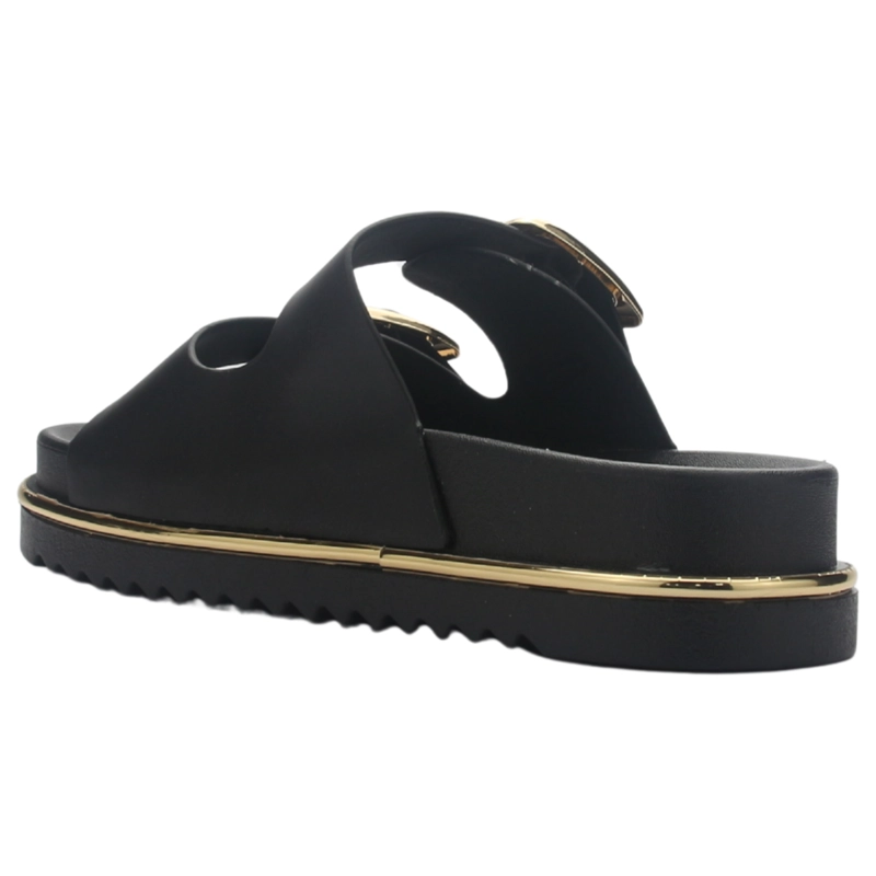 SANDALIA MUJER CASUAL NEGRO CHALADA BORA-21 - 4