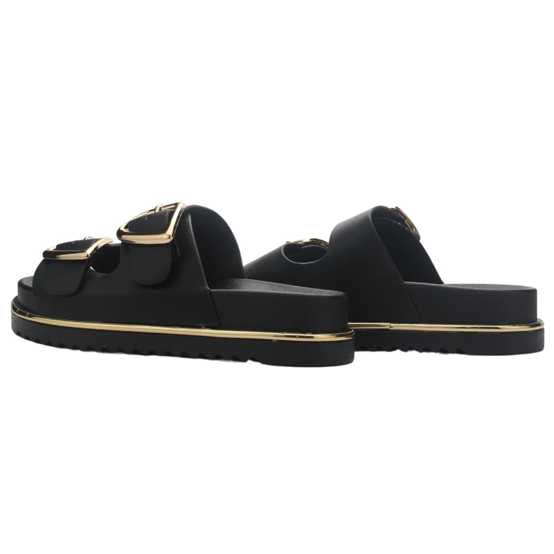 SANDALIA MUJER CASUAL NEGRO CHALADA BORA-21 - 7