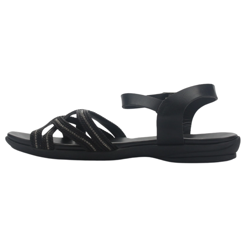 SANDALIA MUJER CASUAL NEGRO CHALADA ANATOMIC86 - 2