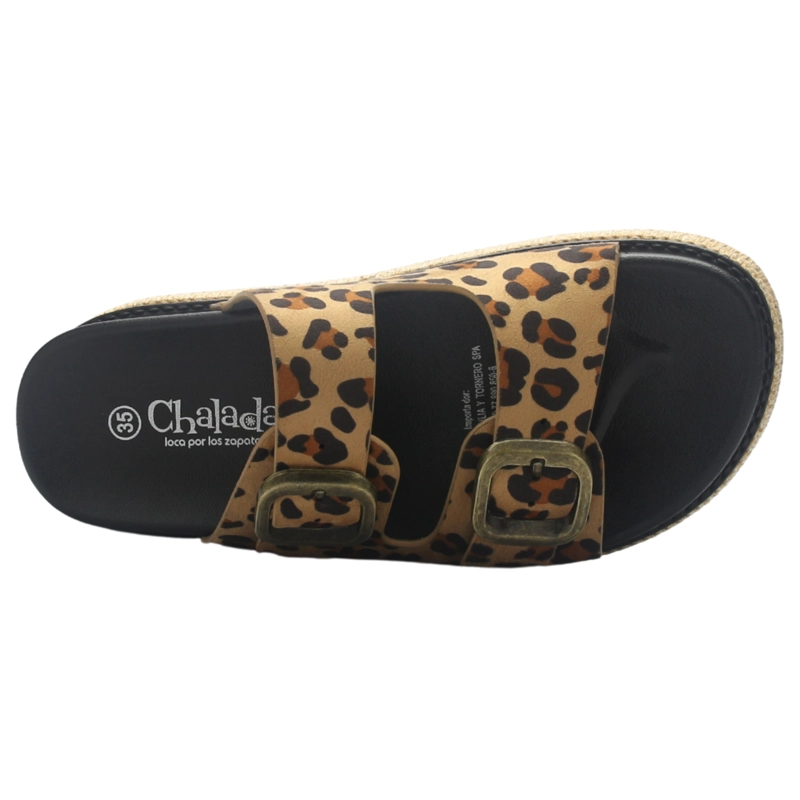 SANDALIA MUJER CASUAL PRINT CHALADA YUKON-17 - 5