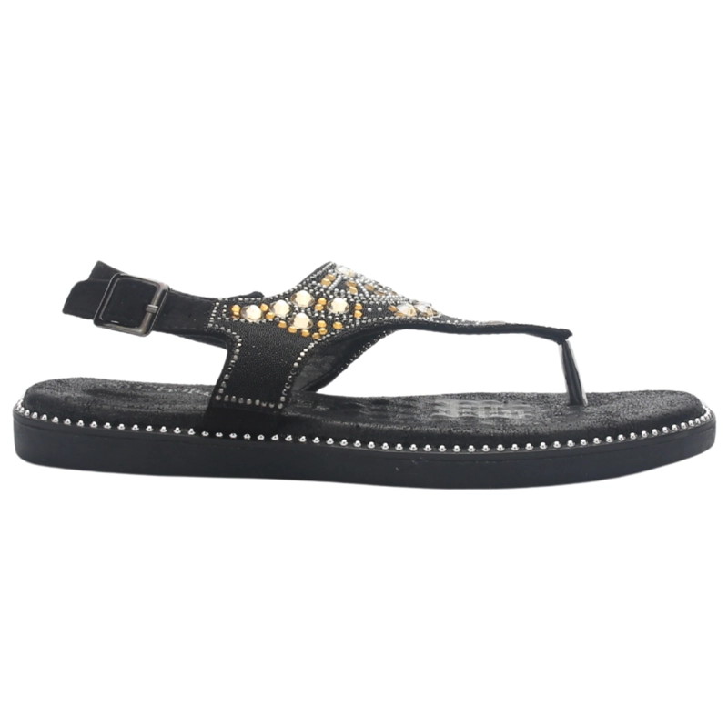 SANDALIA MUJER CASUAL NEGRO CHALADA ANGUI-2 - 1