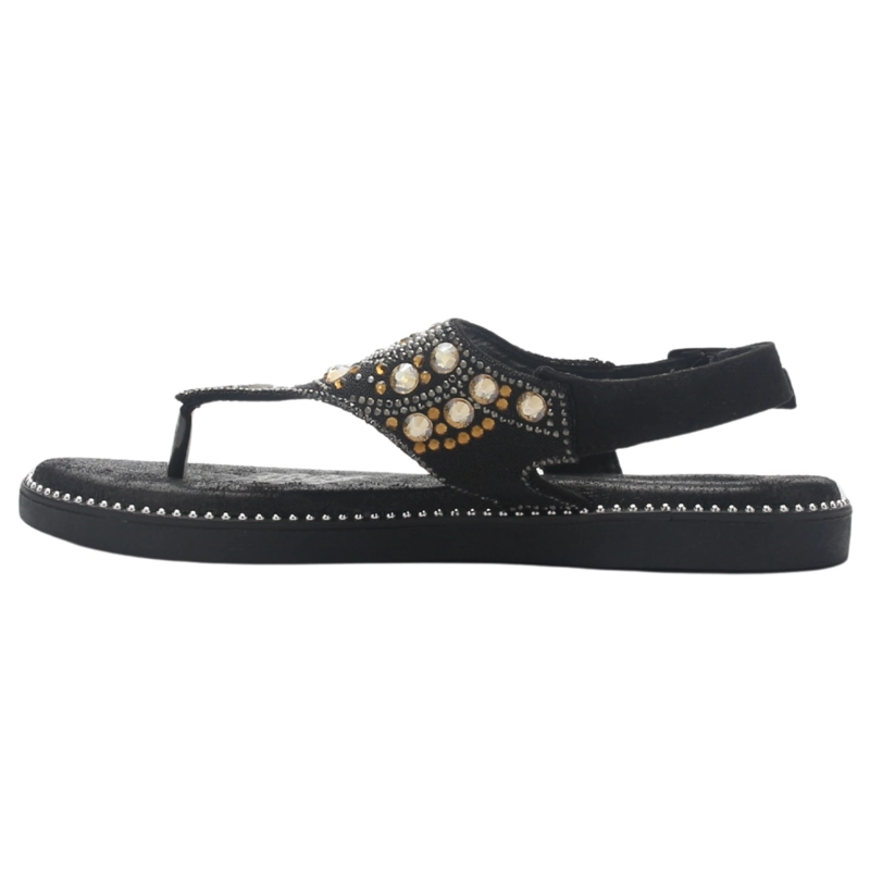 SANDALIA MUJER CASUAL NEGRO CHALADA ANGUI-2 - 2