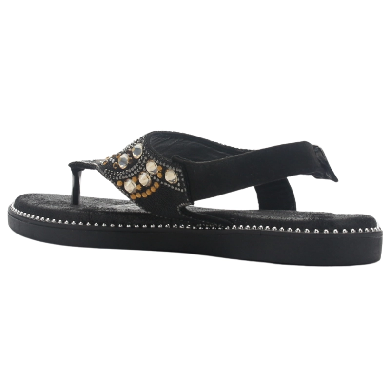 SANDALIA MUJER CASUAL NEGRO CHALADA ANGUI-2 - 4