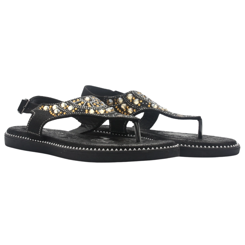 SANDALIA MUJER CASUAL NEGRO CHALADA ANGUI-2 - 6