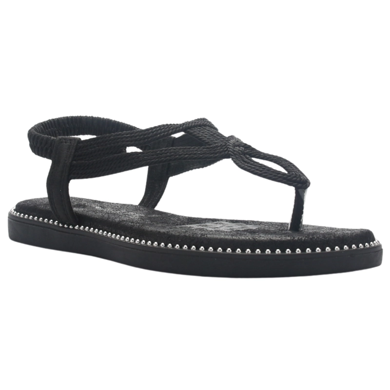 SANDALIA MUJER CASUAL NEGRO CHALADA ANGUI-1 - 3