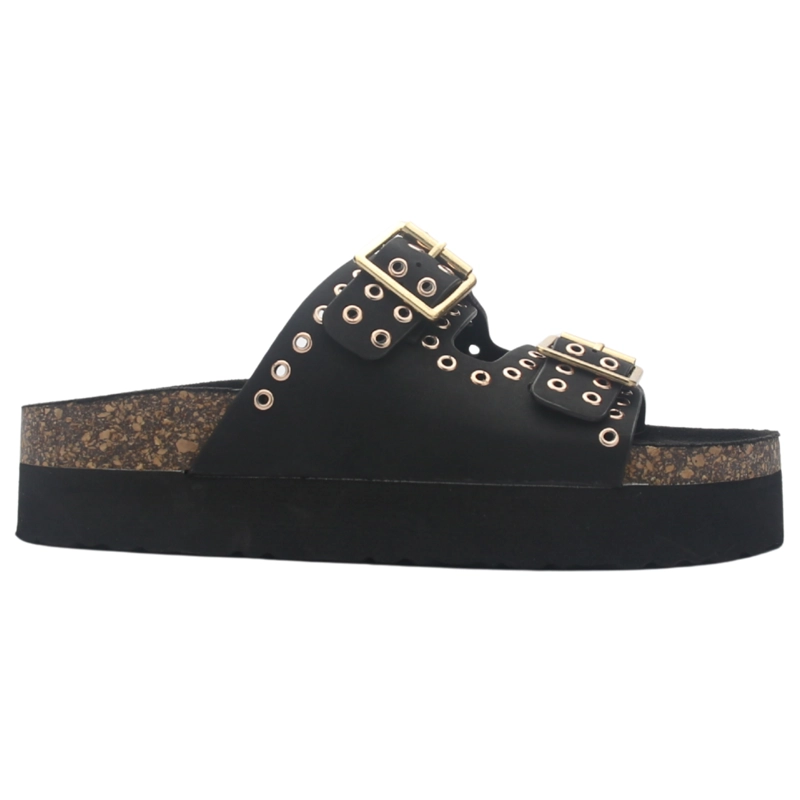 SANDALIA MUJER CASUAL NEGRO CHALADA YUKON-18 - 1