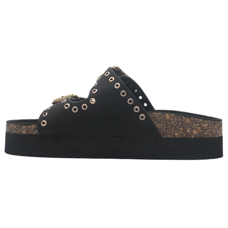 SANDALIA MUJER CASUAL NEGRO CHALADA YUKON-18 - 2