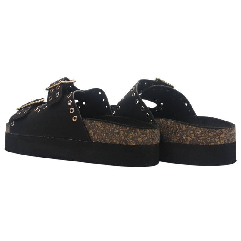 SANDALIA MUJER CASUAL NEGRO CHALADA YUKON-18 - 7