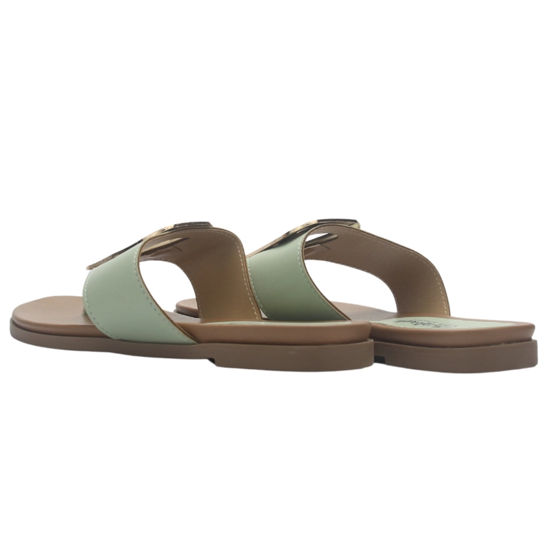 SANDALIA MUJER CASUAL VERDE CHALADA PRELA-16 - 6
