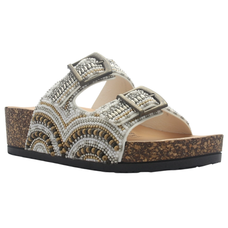 SANDALIA MUJER CASUAL BLANCO CHALADA DOIT-20 - 3