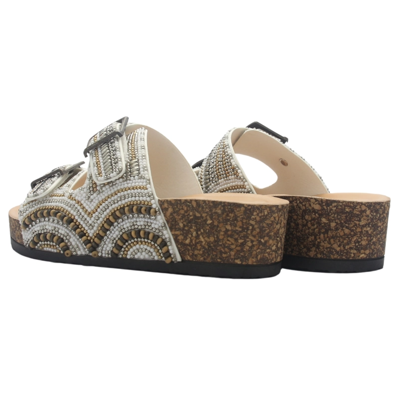 SANDALIA MUJER CASUAL BLANCO CHALADA DOIT-20 - 7