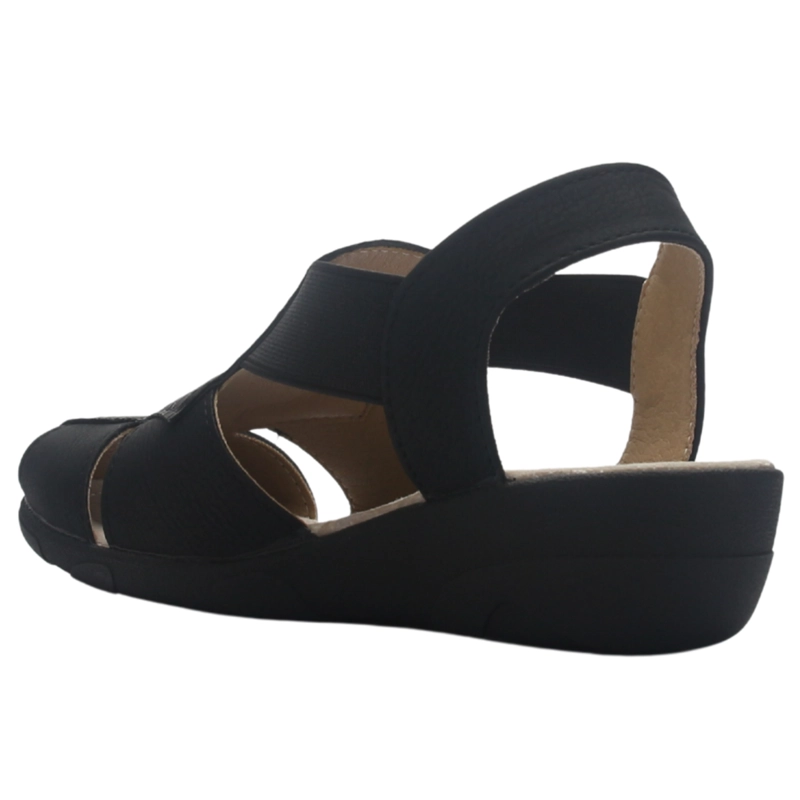 SANDALIA MUJER CASUAL NEGRO CHALADA MIRA-2 - 4