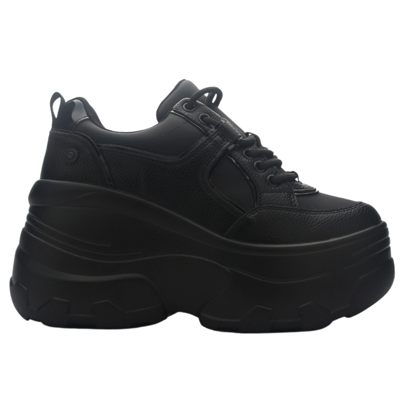 ZAPATILLA DE MUJER DE COLOR NEGRO URBANO CHALADA NAKE-3 - 1