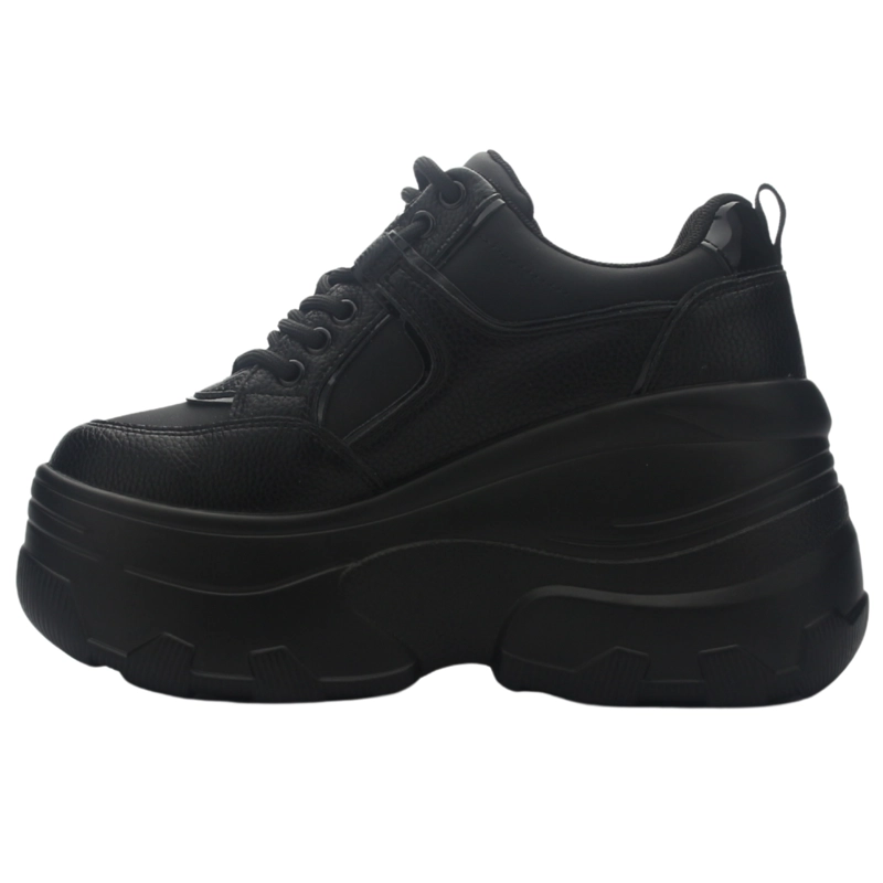 ZAPATILLA DE MUJER DE COLOR NEGRO URBANO CHALADA NAKE-3 - 2